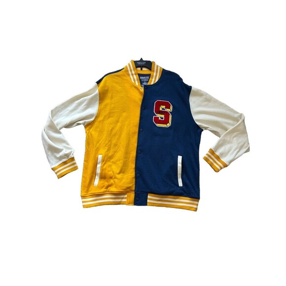 PEANUTS Snoopy Varsity University Bomber Jacket, ADULT Size XL New - Picture 1 of 11